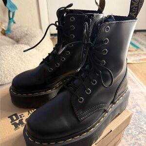 Dr. Martens Black Combat Boots